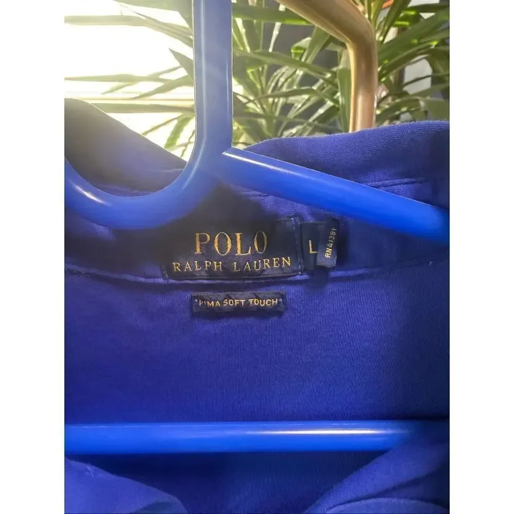 Ralph. Lauren Pima, soft cotton polo.
